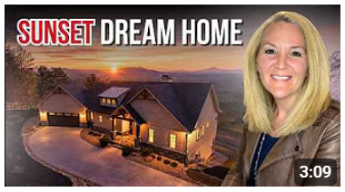 Video tour of 104 Sunset View Blairsville Georgia,  Real estate, homes and property in North Georgia and Western North Carolina.